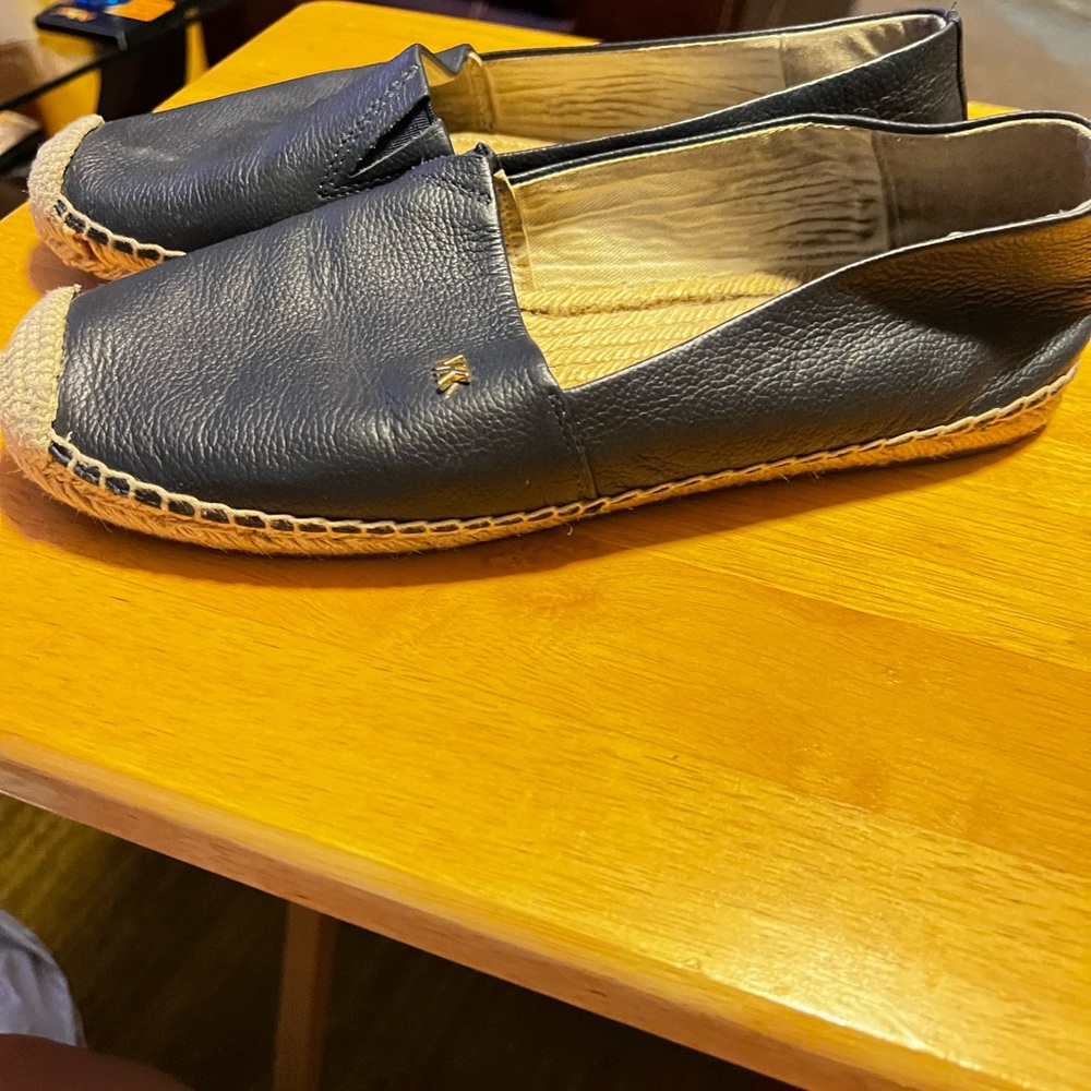 Michael Kors Blue Flats Minimalist Loafers